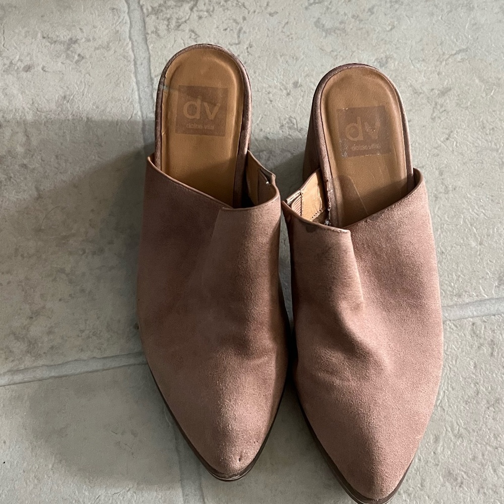 Dolce Vita Tan Mule Clogs